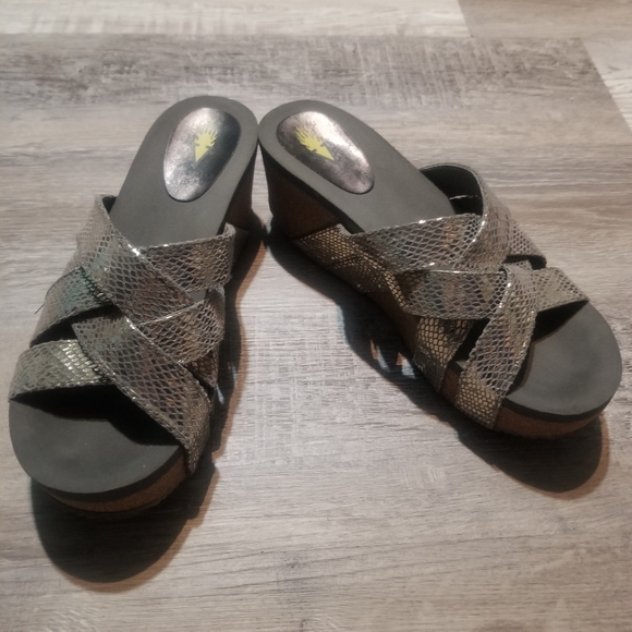 Volatile Wedge Sandals